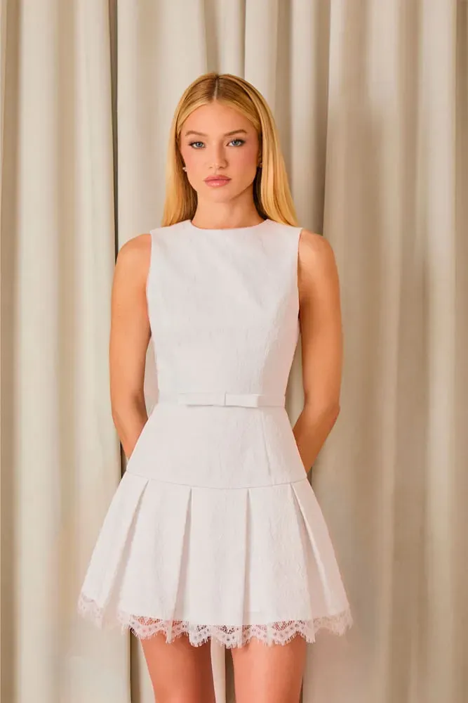 VESTIDO CURTO DAISY RENDA