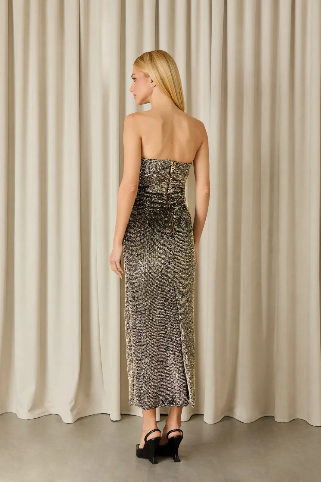 VESTIDO MIDI FLORENCE PAETE - Imagem 2
